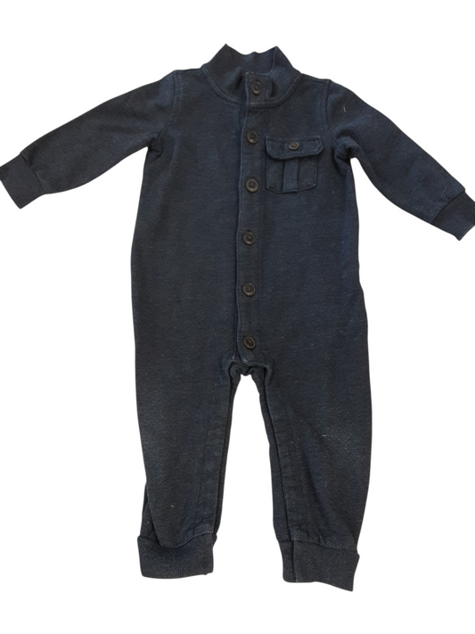 Navy Heather romper size 12months
