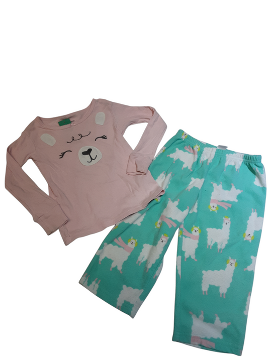 2 pc Llama Pajamas size 24months