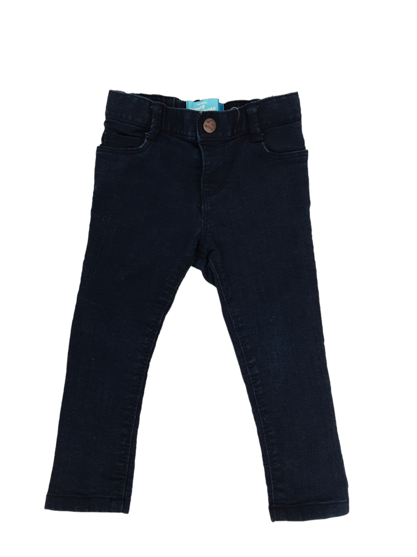 Blue skinny jeans size 2t