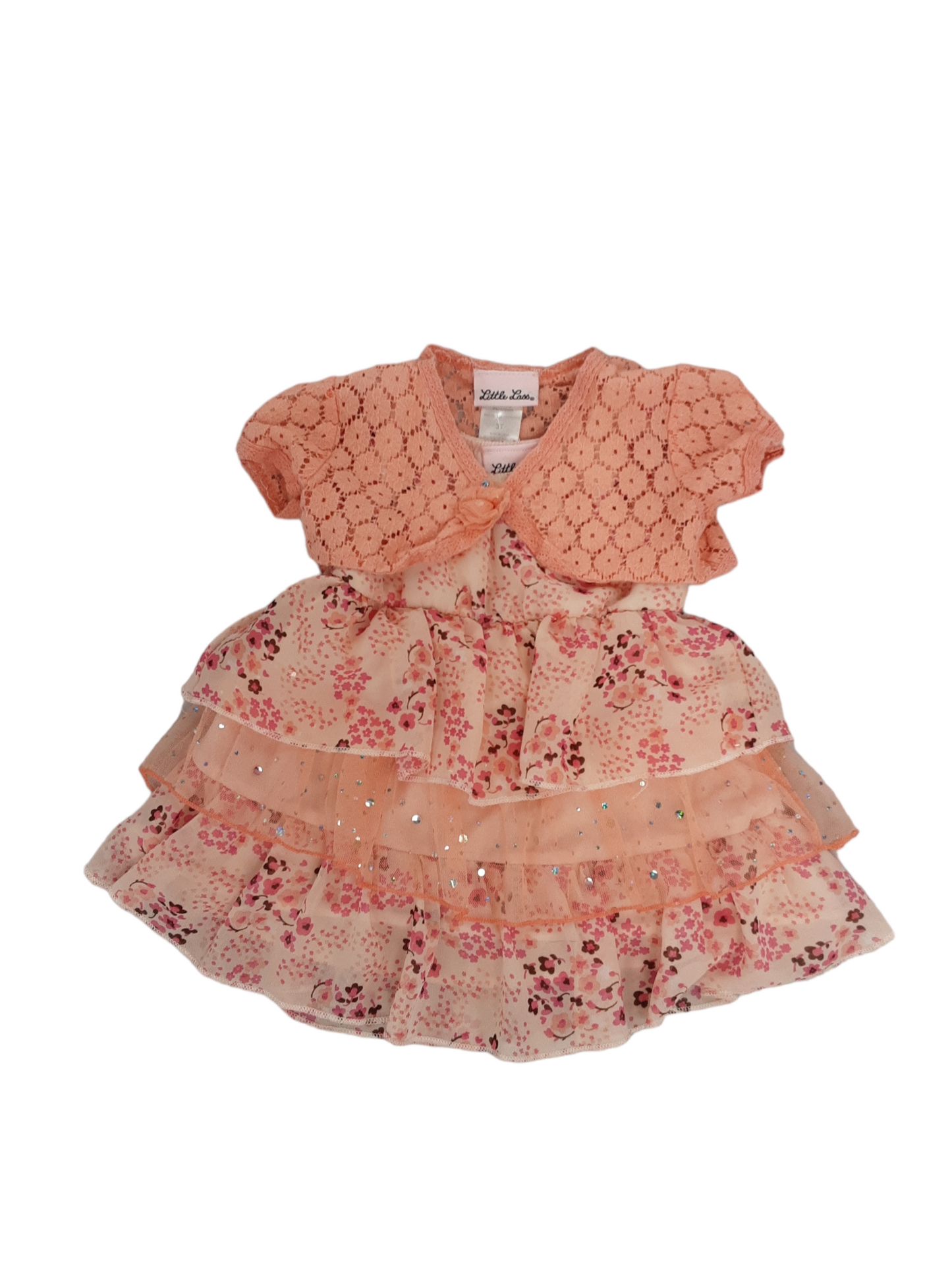 Peachy and pretty dress size 3T