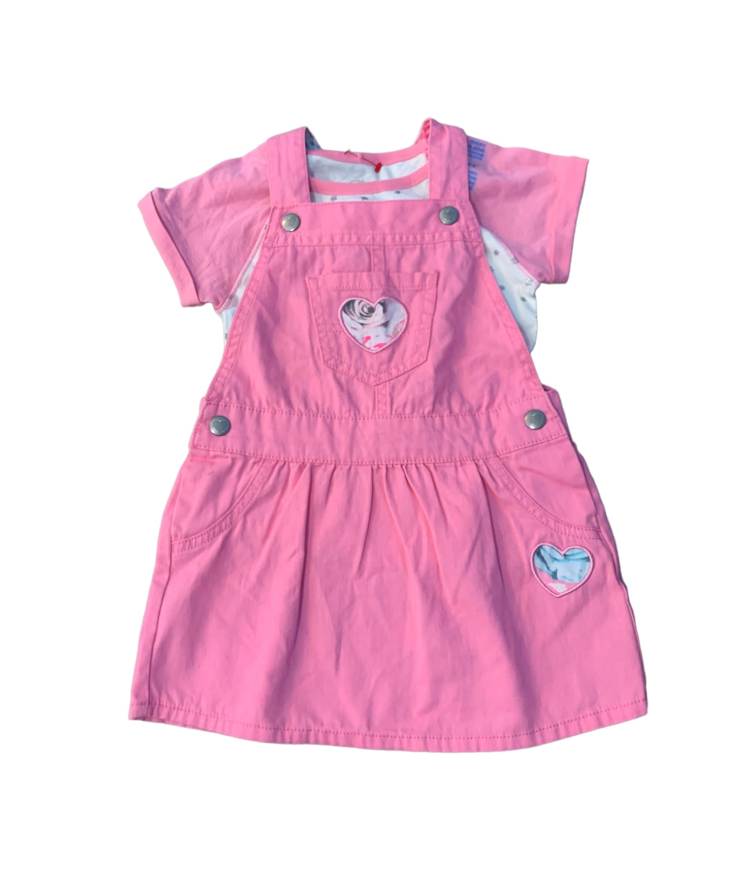 Pink Stars 2pc Outfit Size 2T