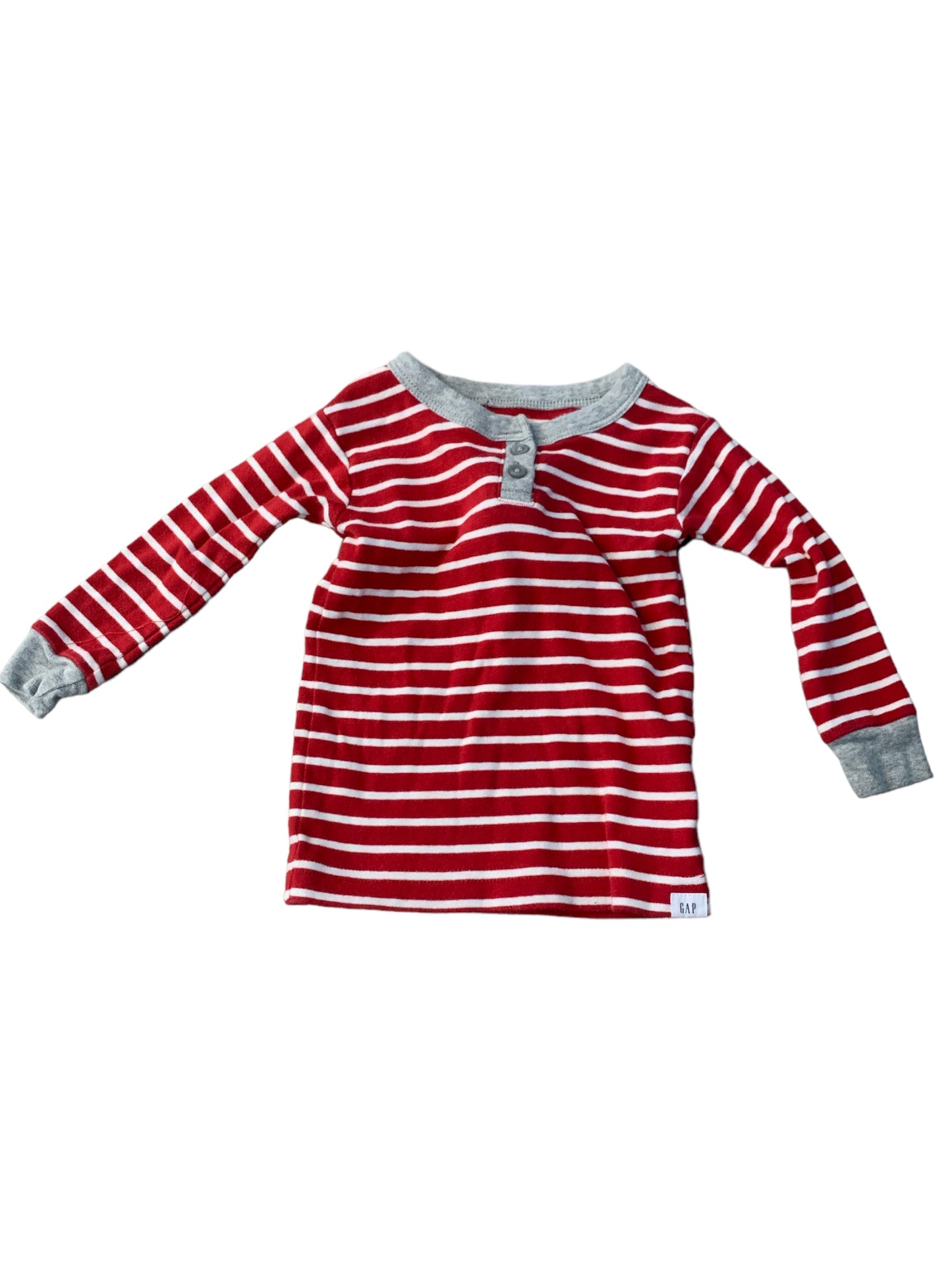 Red Stripped Shirt Size 12-18m
